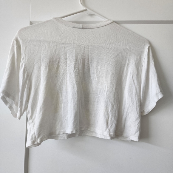 Good vibes cropped graphic tee shirt - Picture 4 of 6